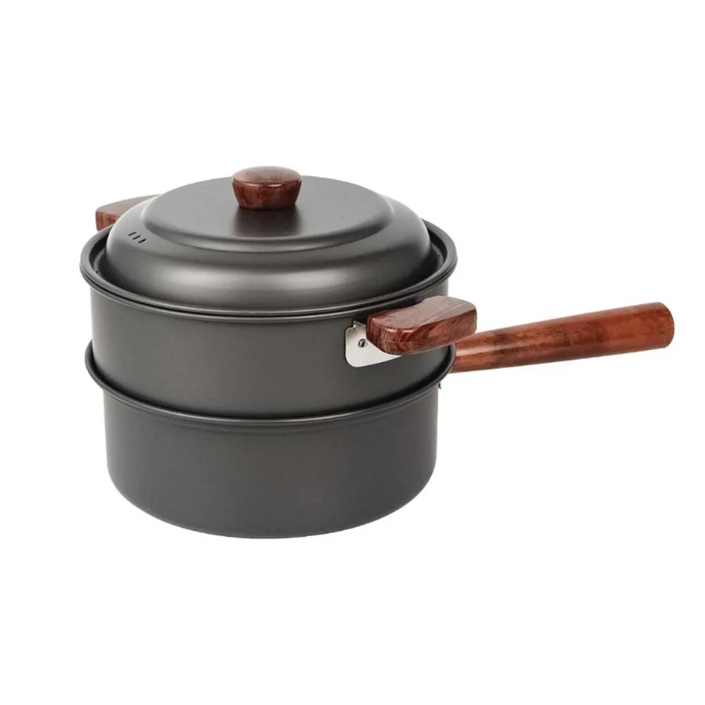 Ensemble de marmites de cuisin - Camping Cooking Pot With Lid avis et prix