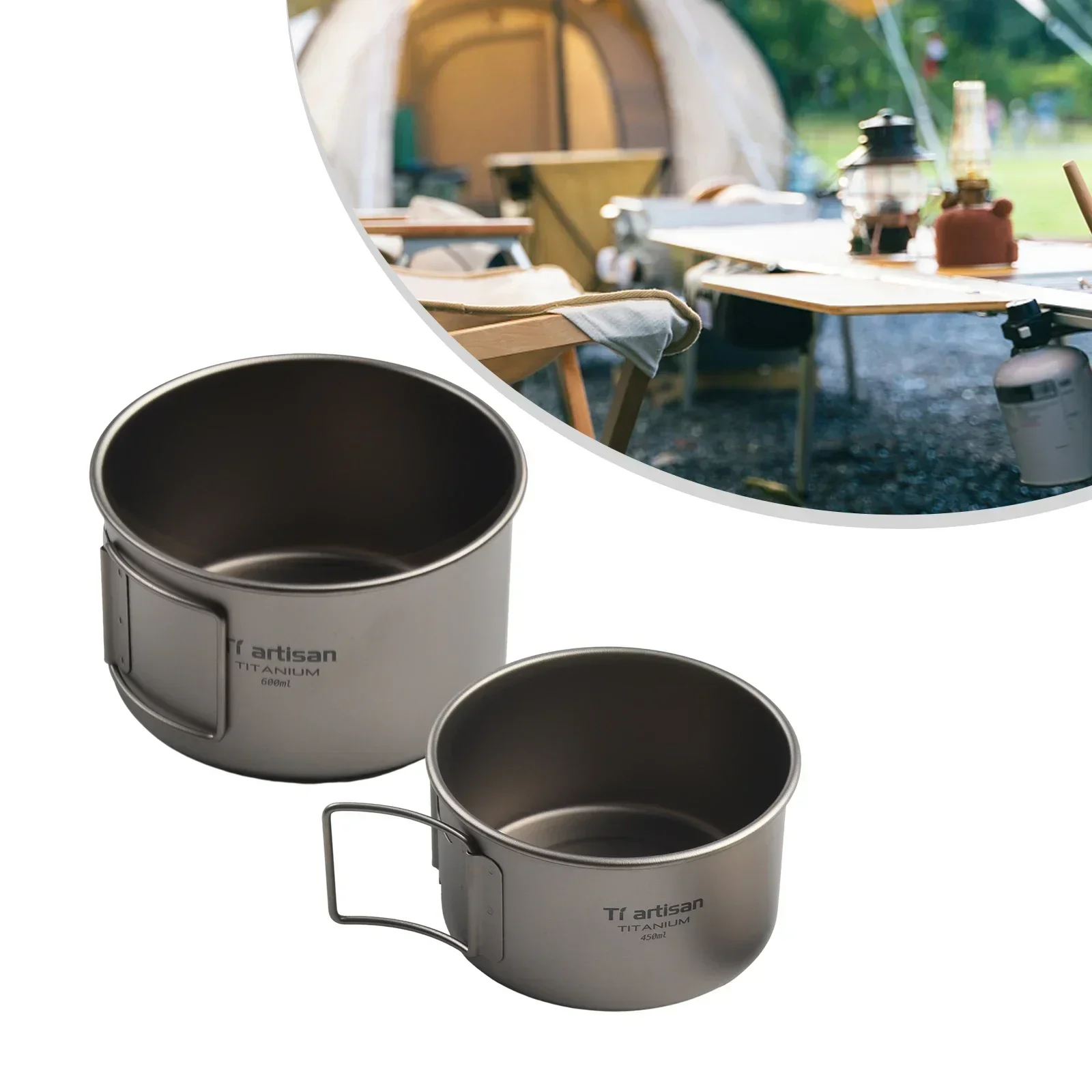 Filles en titane avec poignée  - Camping Cooking Handle avis et prix