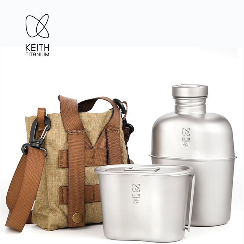 KEITH Kit de cantine en titane - Camping Cooking Kit avis et prix