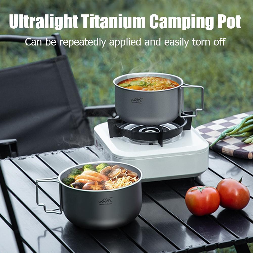 Ustensiles de cuisine ultralég - Camping Cooking Set Stainless Steel avis et prix