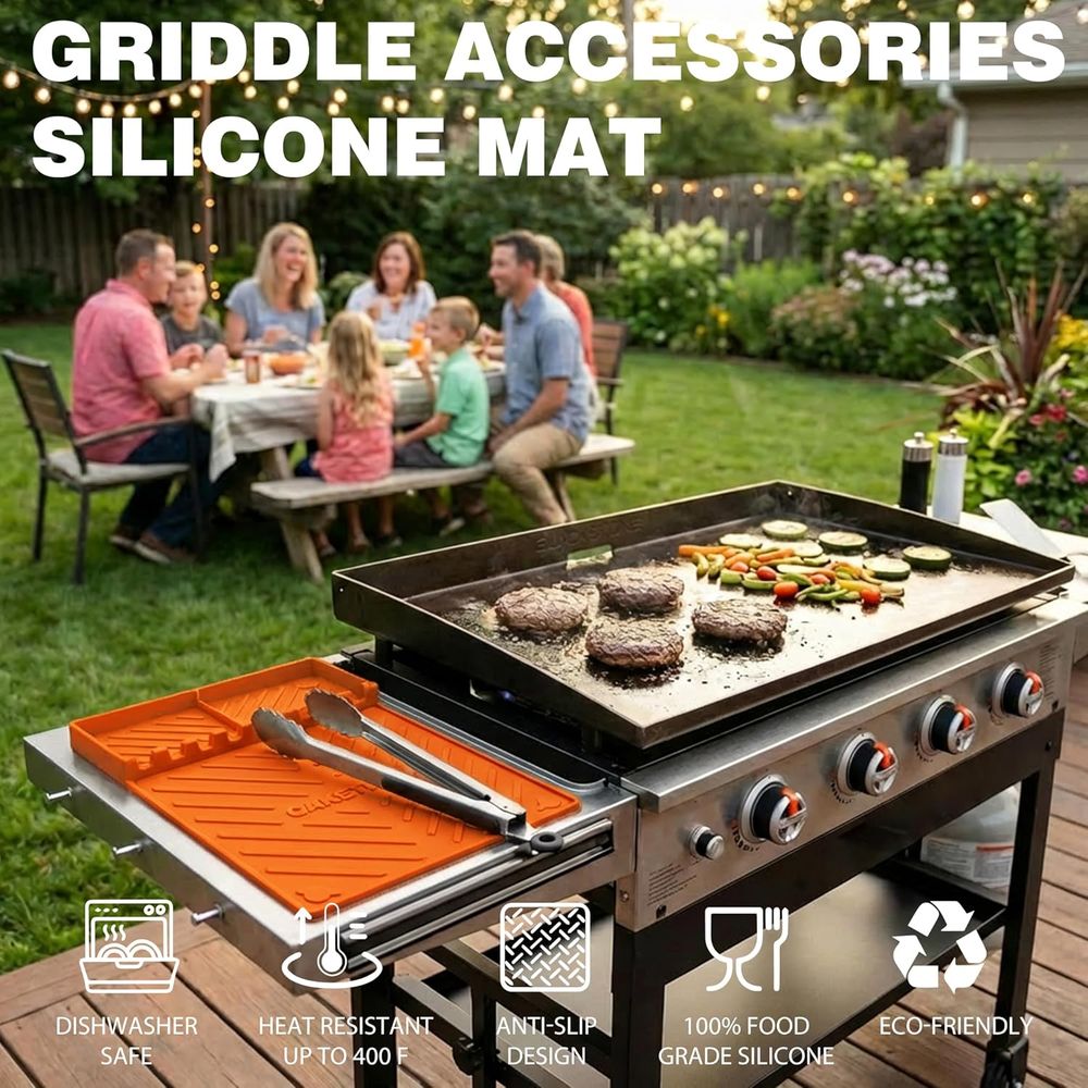 Tapis de cuisson en silicone o - Camping Cooking Bbq avis et prix
