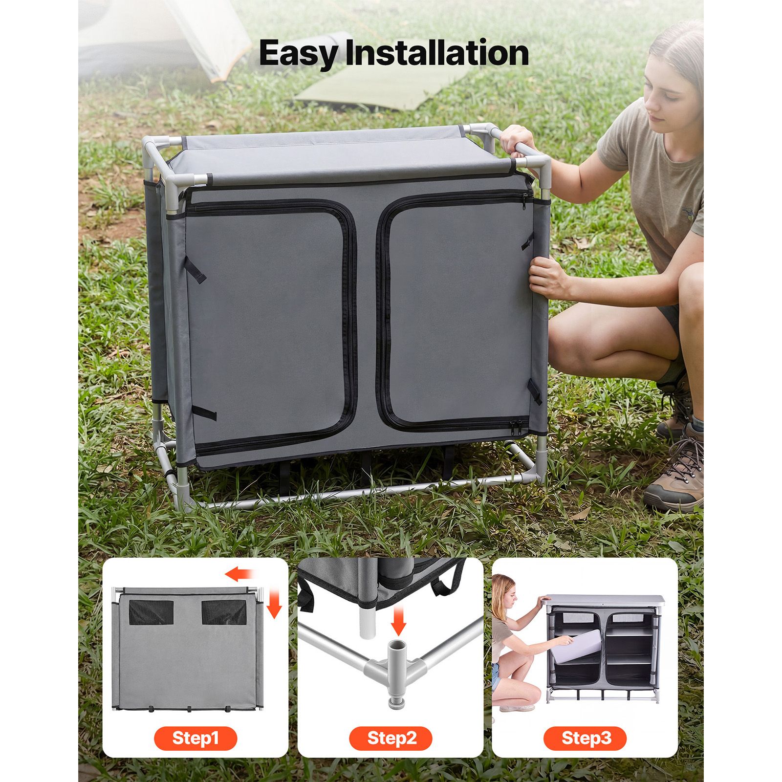 Armoire de rangement pour le c - Camping Cooking Set Compact avis et prix