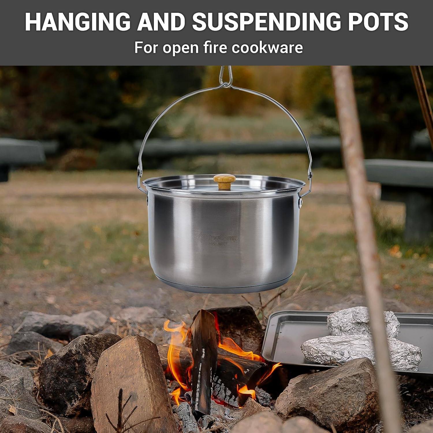Ensemble de cuisine de camping - Camping Cooking Pots And Pans Set avis et prix