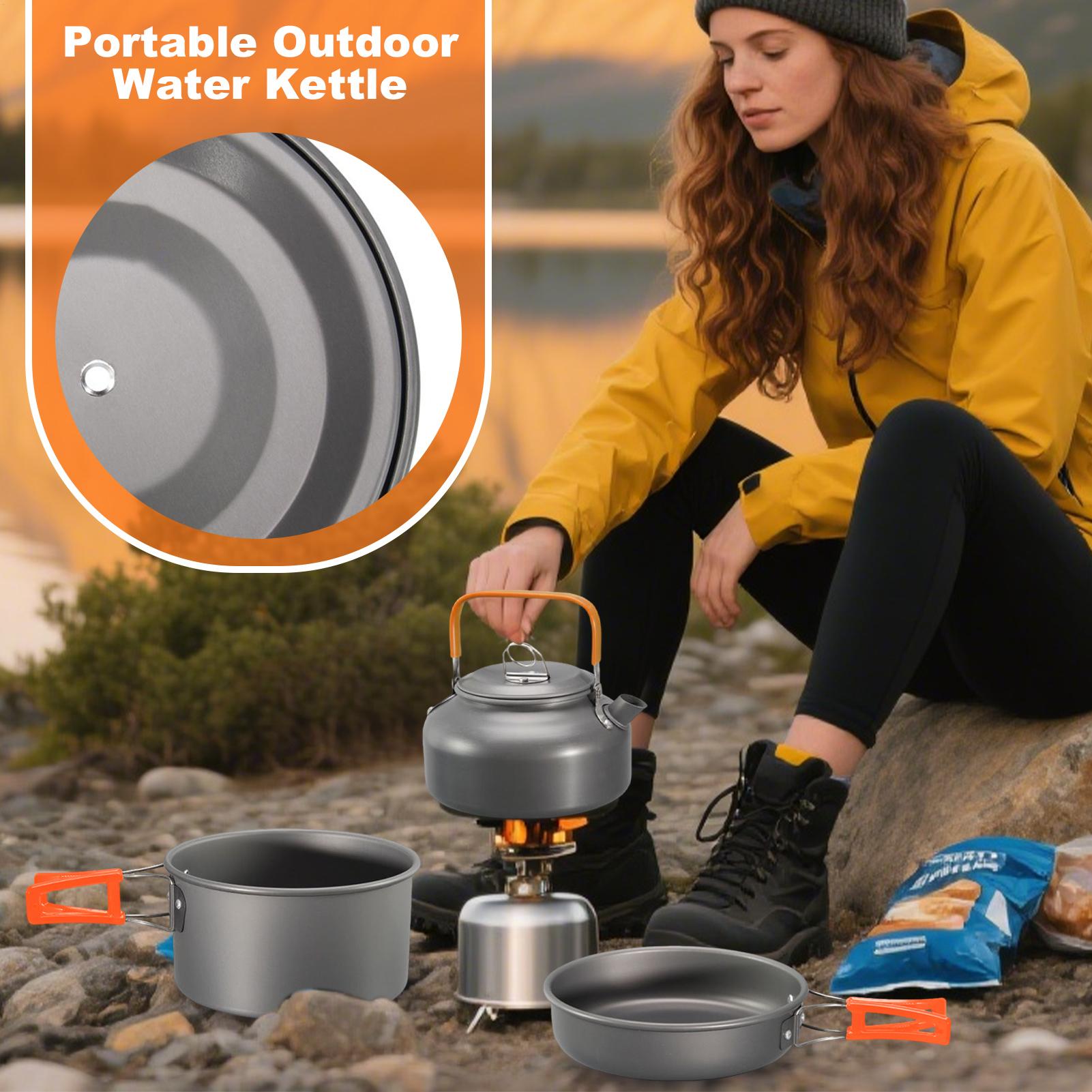 Ustensiles de cuisine de Campi - Camping Cooking Pots And Pans Set avis et prix