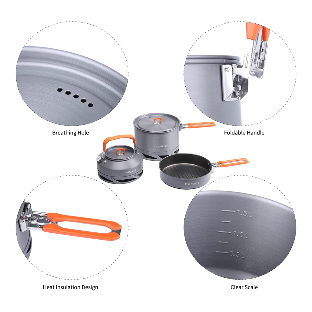 Fire Maple Camping Ustensiles  - Camping Cooking Kit avis et prix