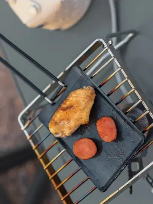 Mini poêle de camping portable - Camping Cooking Tray avis et prix