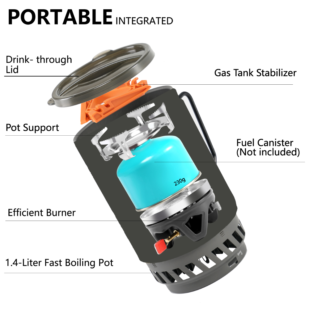 APG-Système de cuisson portabl - Camping Cooking One Pot avis et prix