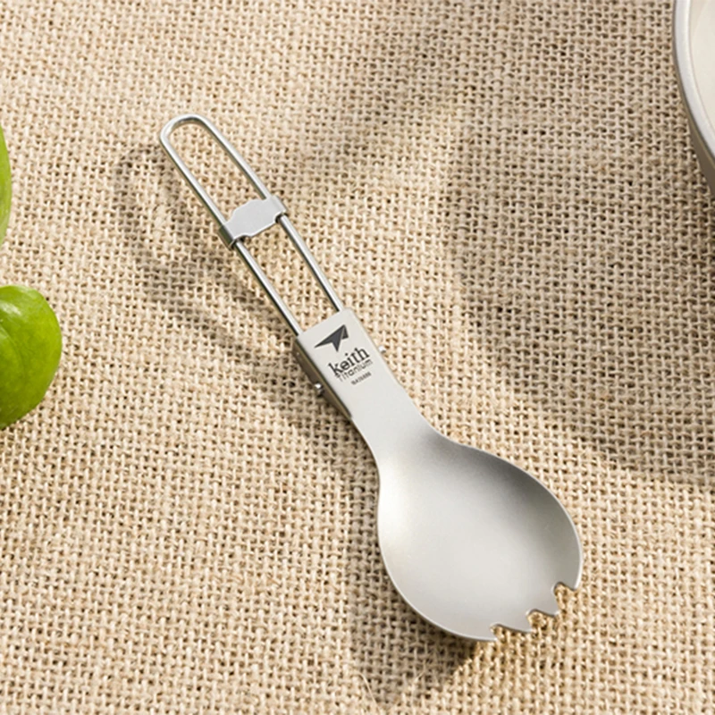 Pamono-Spork en Titane avec Po - Camping Cooking Tray avis et prix