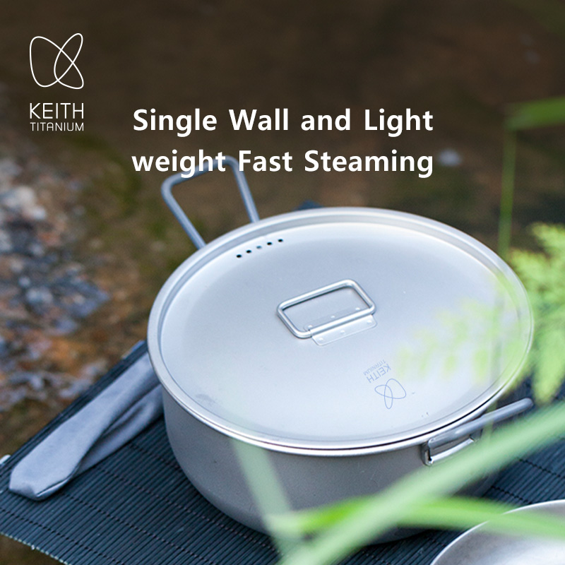 KEITH Marmite de cuisson en ti - Camping Cooking Handle avis et prix