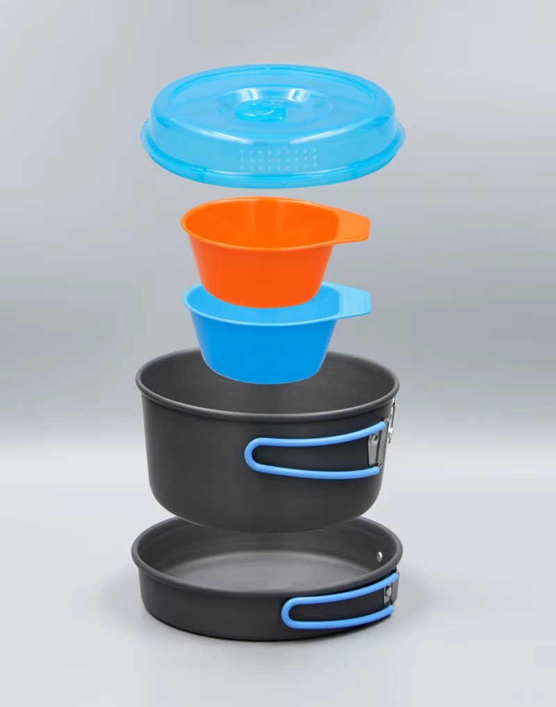 Ustensiles de cuisine de Campi - Camping Cooking Pots And Pans Set avis et prix