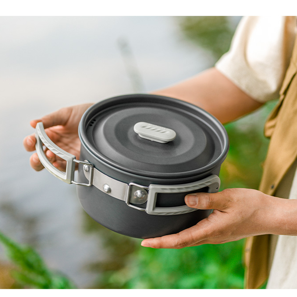 Natureifa-ensemble de casserol - Camping Cooking Pots And Pans Set avis et prix