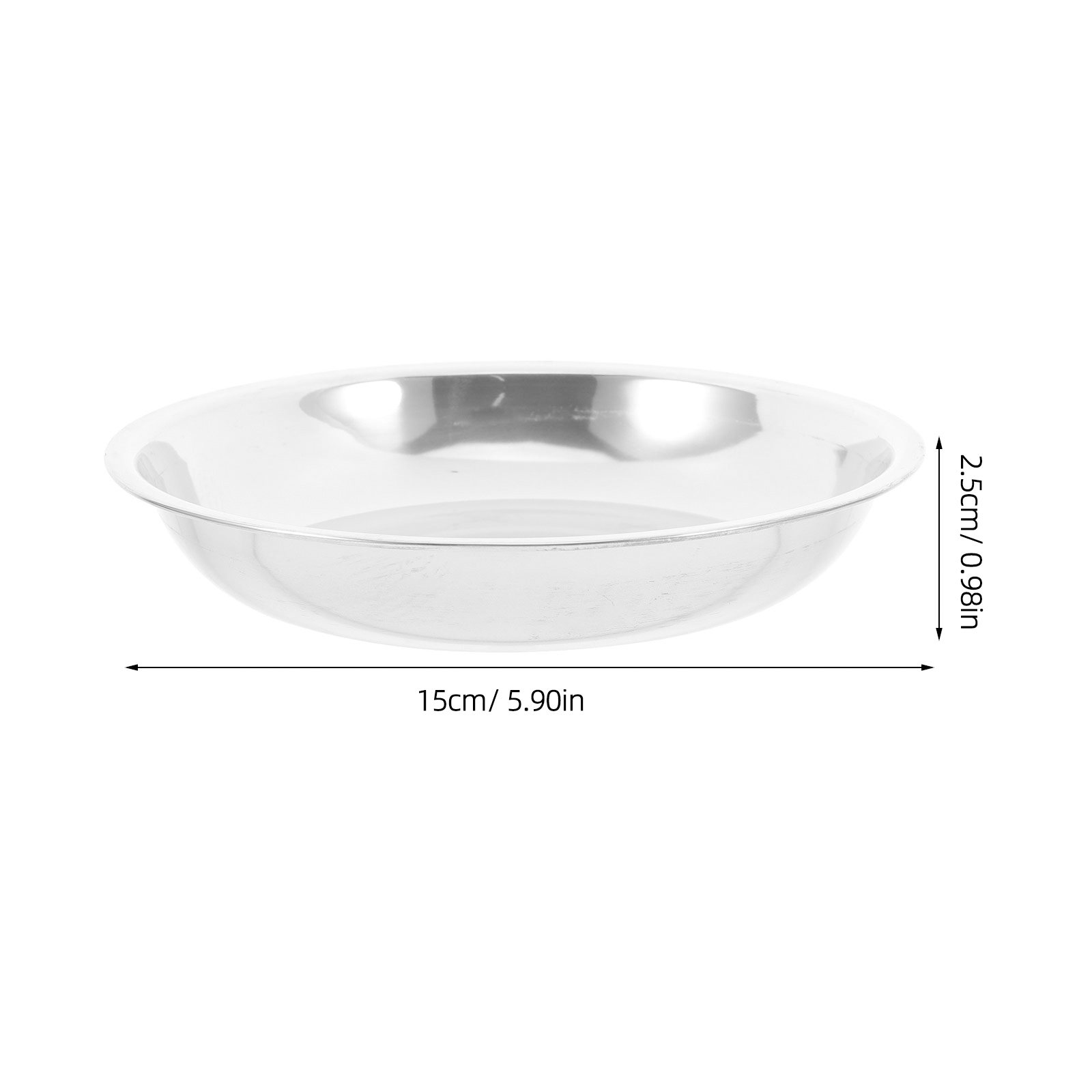 6 pièces de plateaux ronds en  - Camping Cooking Tray avis et prix
