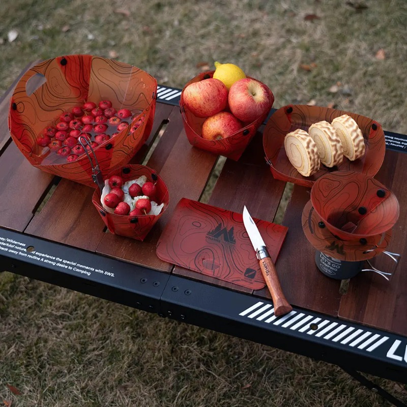 Vaisselle de Camping pliable,  - Camping Cooking Kit avis et prix